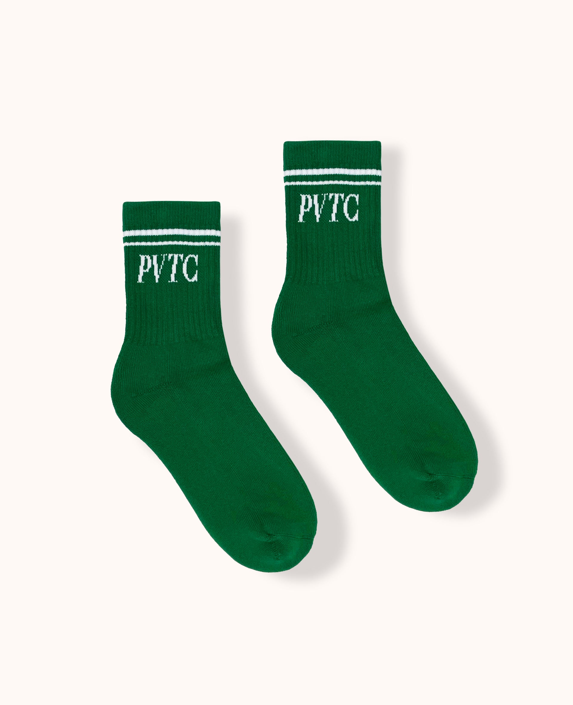 PVTC Logo Half Crew Sock