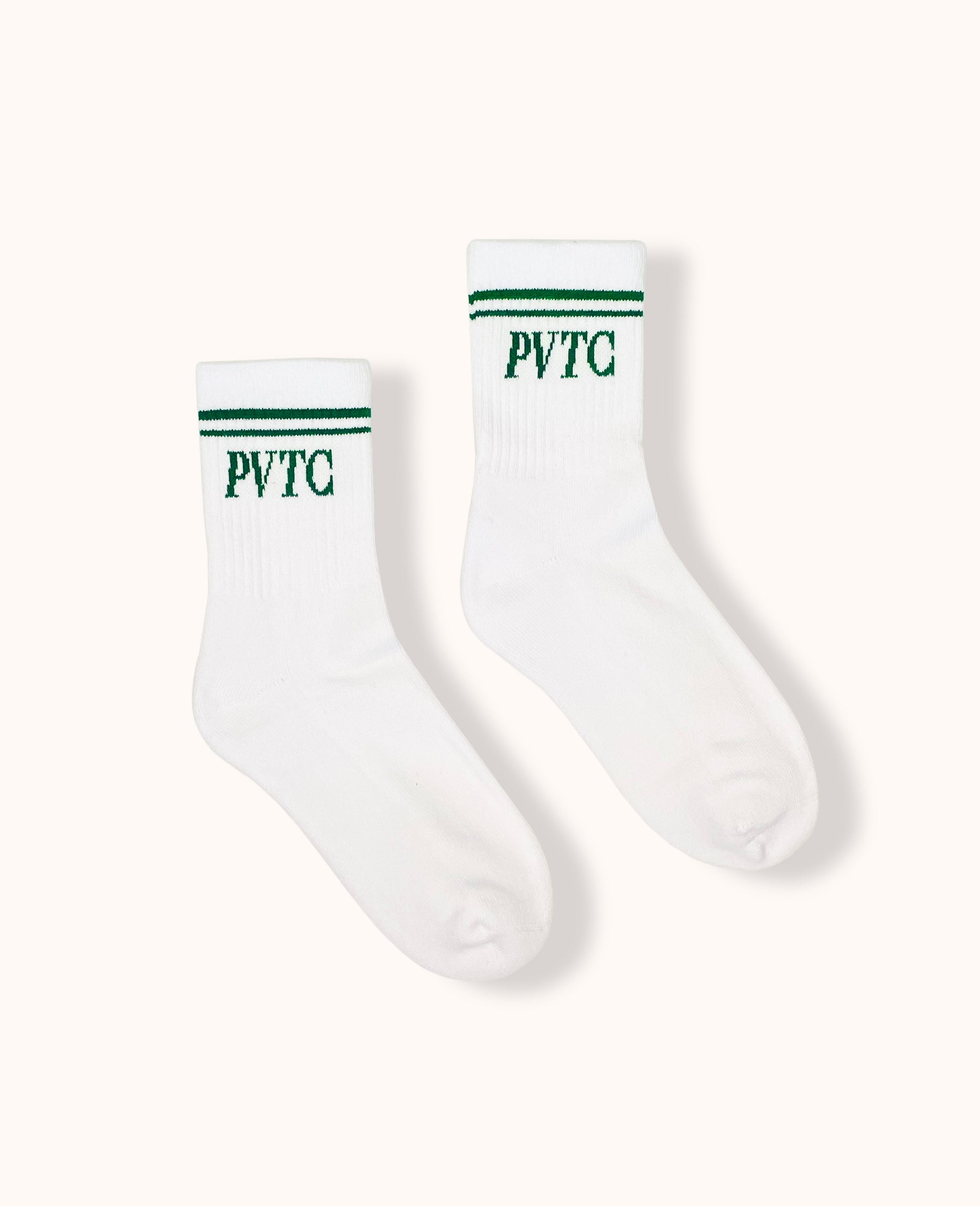 PVTC Logo Half Crew Sock